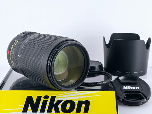 🌸[Near MINT] Nikon AF-S Nikkor 70-300mm F4.5-5.6 G ED VR Zoom Lens From Japan
