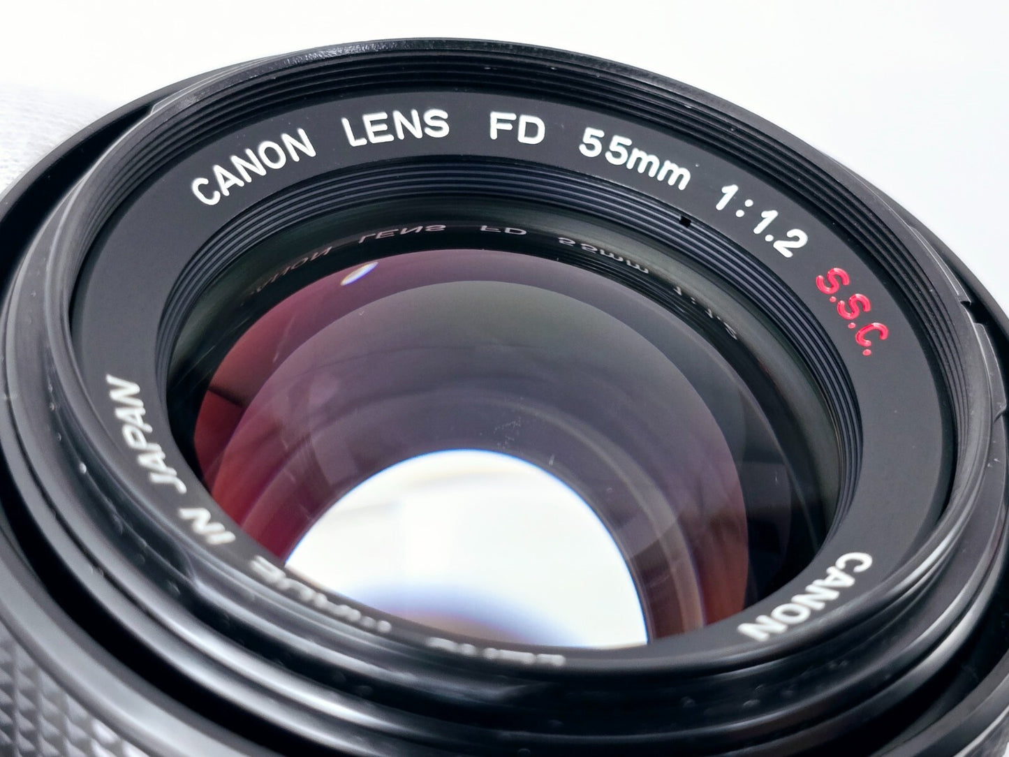 🌸[Near MINT] Canon FD 55mm F1.2 s.s.c. ssc MF Standard Lens From Japan