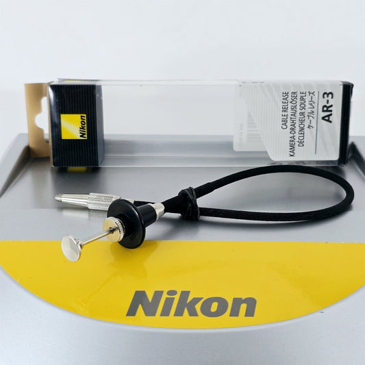 [Pre-owned] Nikon AR-3 Shutter Cable Release for F3 FM2 FE2 — Unused — Japan #5395