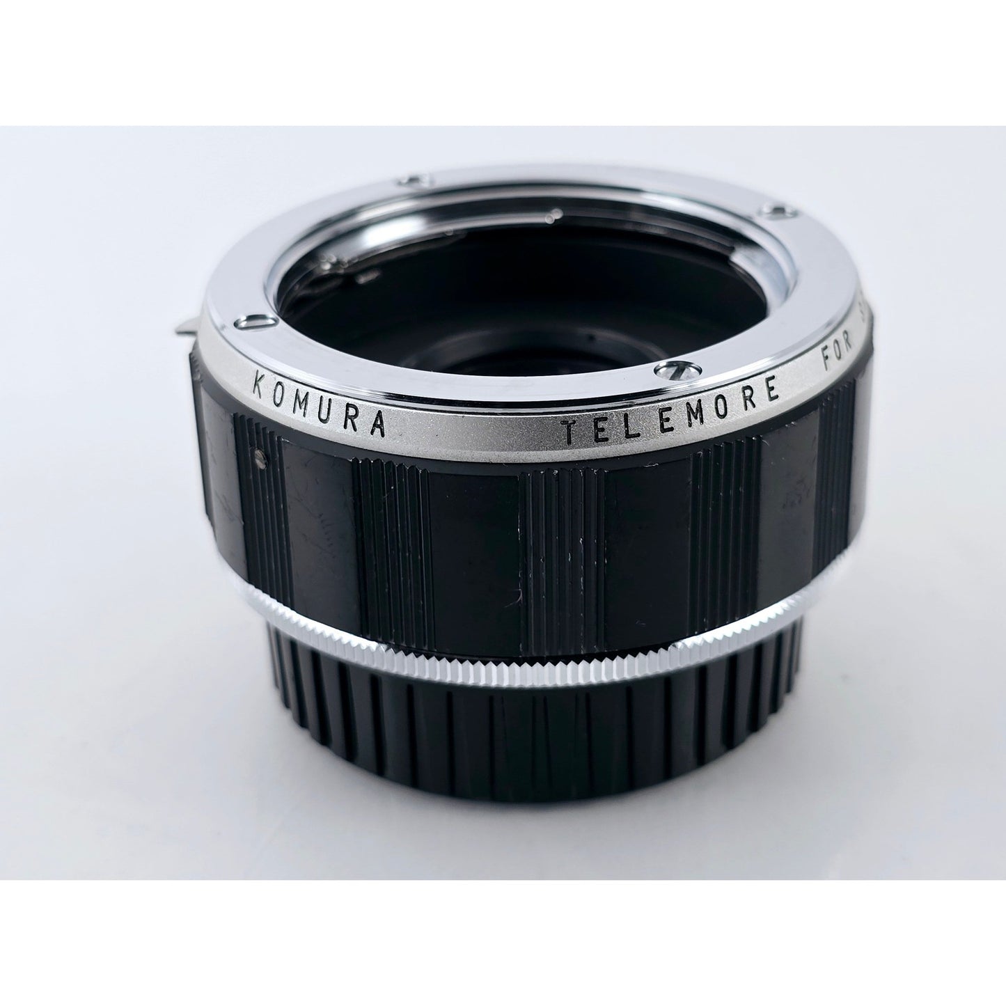 [Pre-owned] Sankyo Kohki Komura Telemore Teleconverter for SR x2 — Near MINT — Japan #3042