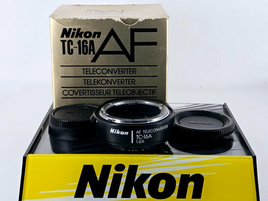 🌸[MINT] Genuine Nikon TC-16A AF Teleconverter 1.6X Nikon F From Japan