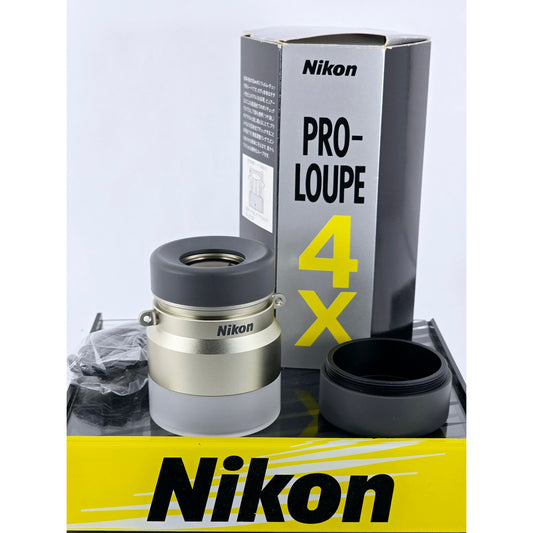 [Pre-owned] Nikon Pro-Loupe 4X Film Slide Viewer Magnifier — Near MINT — Japan #4629