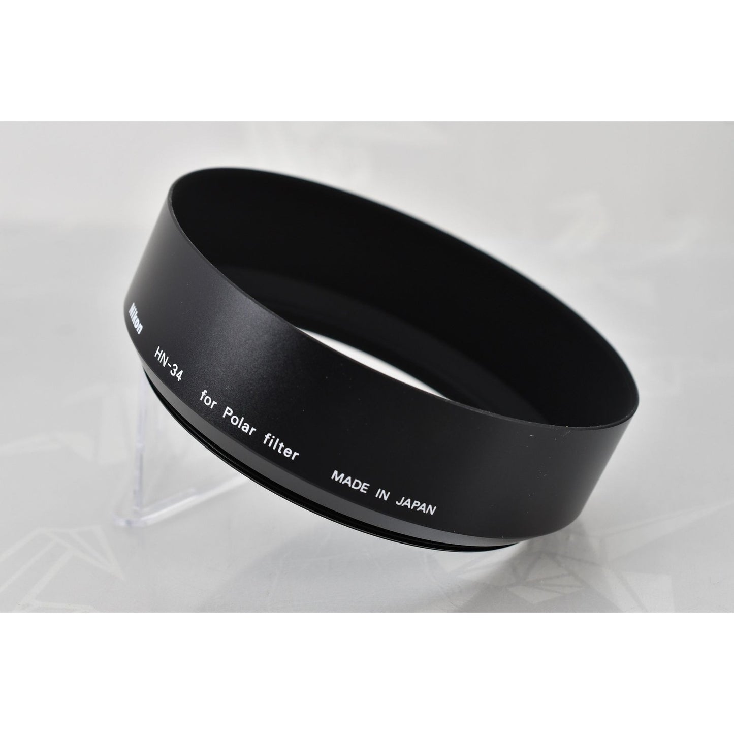[Pre-owned] Nikon HN-34 Screw-in Lens Hood for 77mm Circular Polarizing Filter — Unused — Japan #2229
