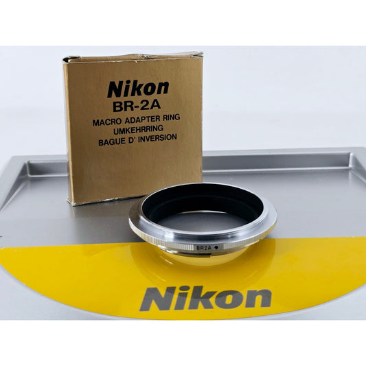 [Pre-owned] Genuine Nikon BR-2A Macro Adapter Ring — MINT — Japan #4986