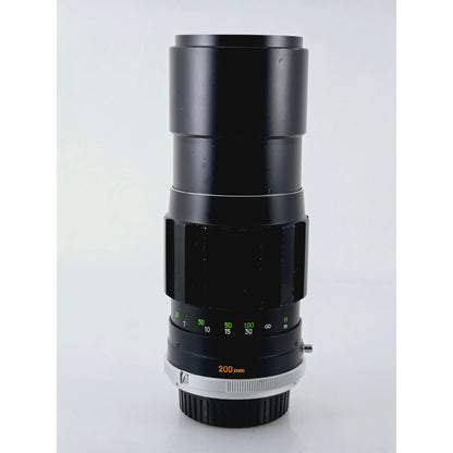 [Pre-owned] Minolta MC Tele Rokkor-PE 200mm F4.5 Telephoto MF Lens — Near MINT+++ — Japan #2598