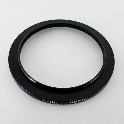 [Pre-owned] Nikon UR-1 Metal Step-Up Ring Filter Adapter 62mm to 72mm — Mint — Japan #5411