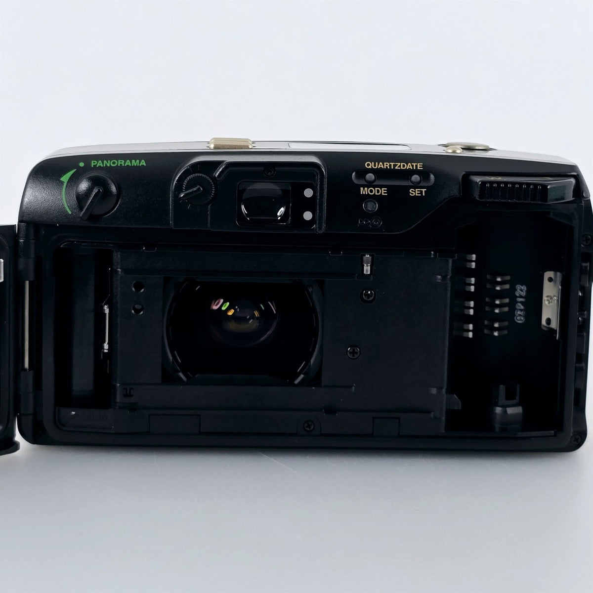 [Pre-owned] Olympus OZ 120 Zoom 35mm Point & Shoot Film Camera Black — Near Mint — Japan #5641