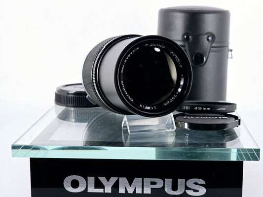 🌸[Near MINT+++] Olympus F.Zuiko Auto-T 200mm F5 MF Telephoto Lens From Japan