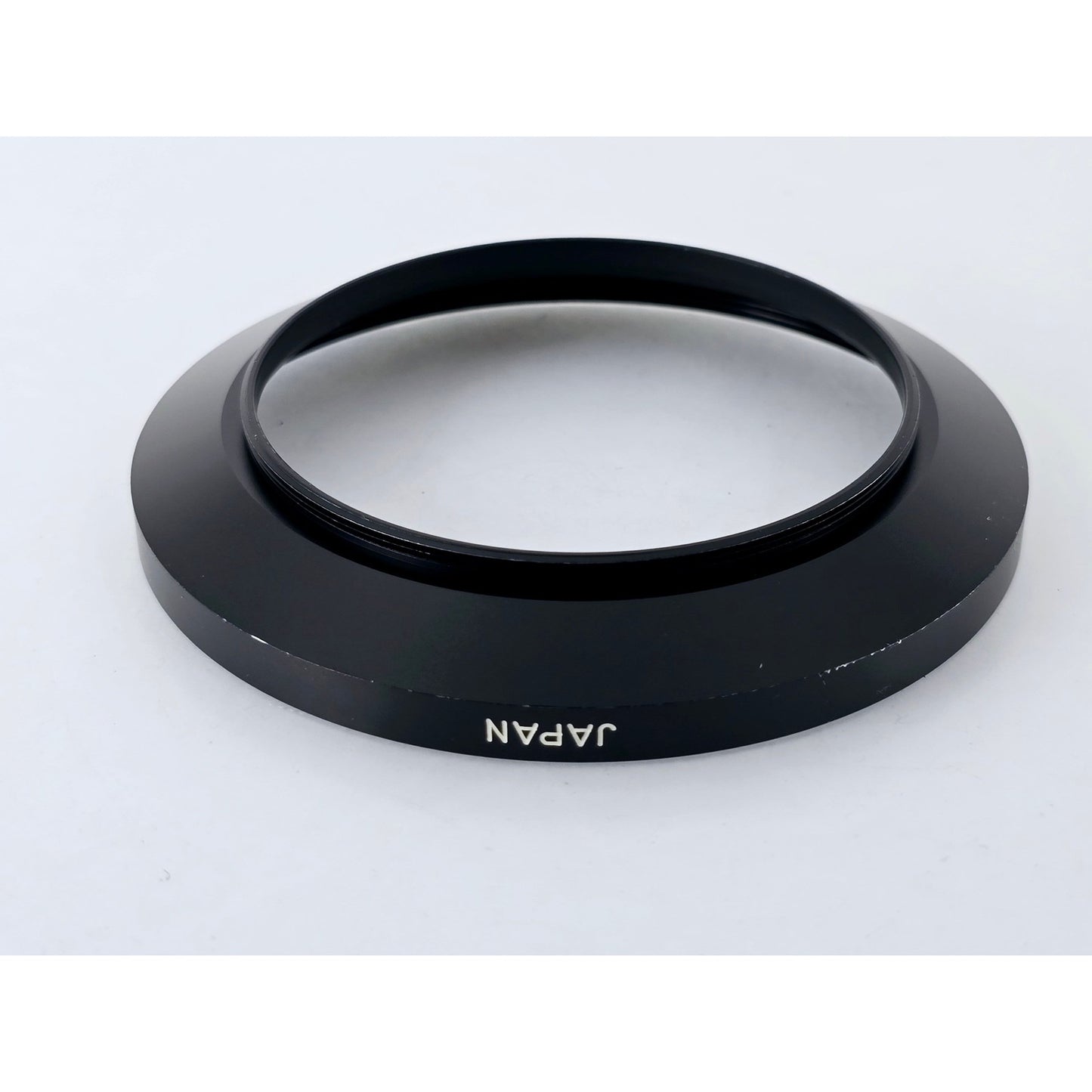 [Pre-owned] Contax Metal Lens Hood 4 with 67/86 Adapter Ring Set — MINT — Japan #4229