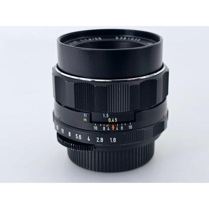 [Pre-owned] Pentax Super Multi Coated Takumar 55mm F1.8 SMC MF Lens M42 — Near MINT — Japan #4761