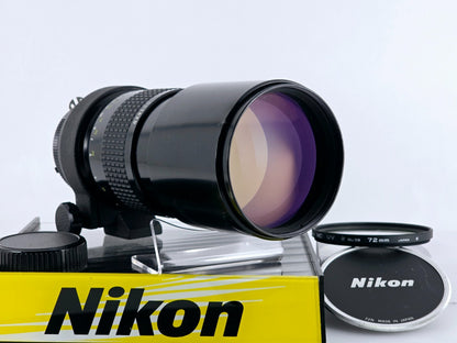 🌸[Near MINT+++] Nikon Ai Nikkor 300mm F4.5 MF Telephoto Lens From Japan