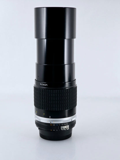 🌸[Near MINT+++] Nikon Ai-s Ais Nikkor 200mm F4 Telephoto MF Lens From Japan