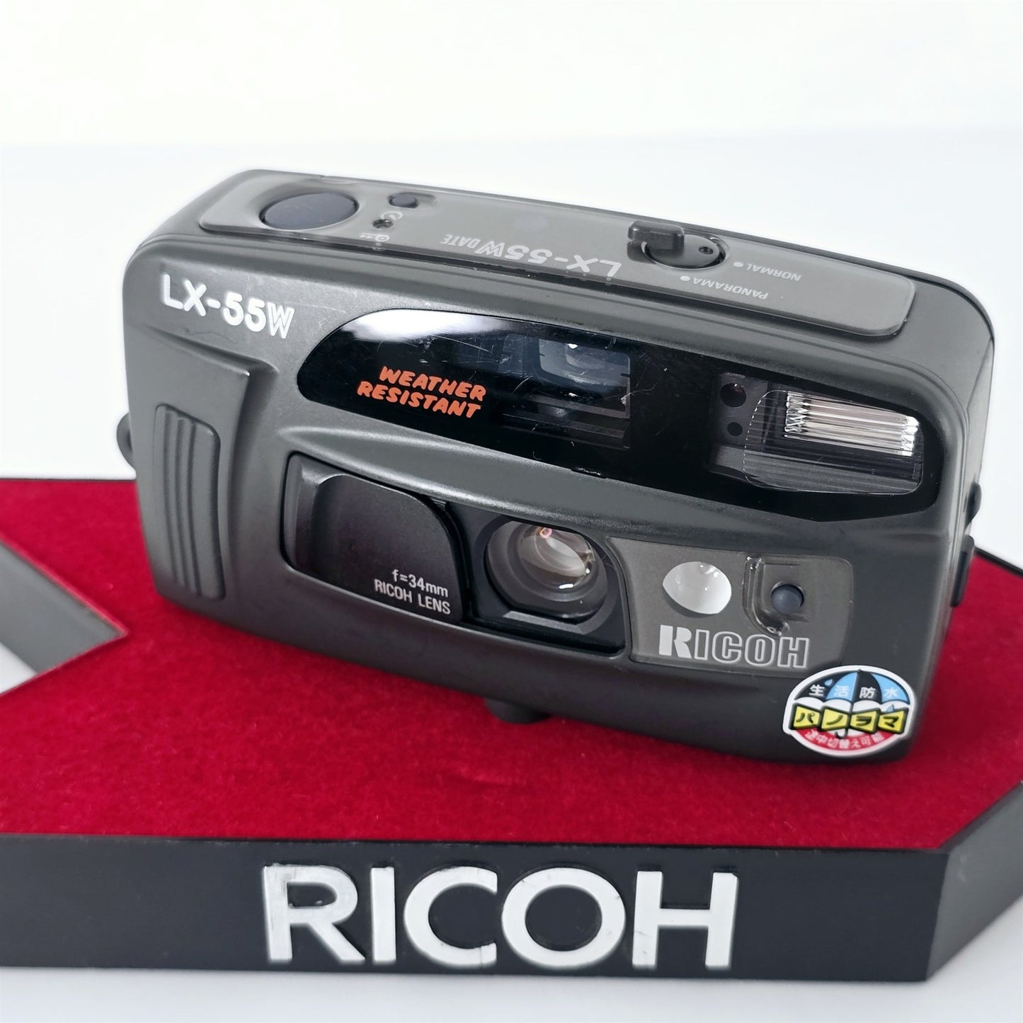[Pre-owned] Ricoh LX-55W Date 35mm Point & Shoot Film Camera — Near Mint — Japan #5416