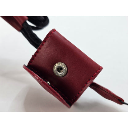 [Pre-owned] Leica 18682 Genuine Carrying Strap with Accessory Case for C-LUX 2 — MINT — Japan #2493