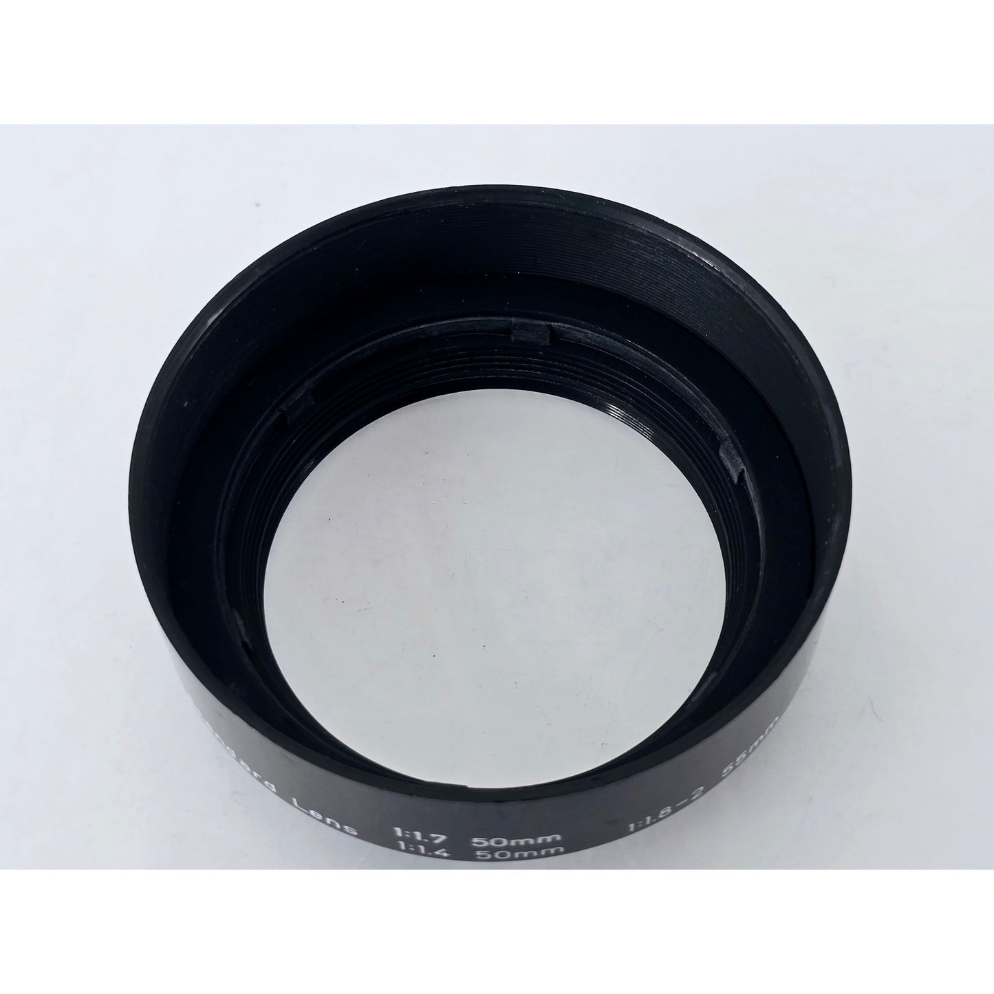 [Pre-owned] Asahi Pentax 49mm Plastic Lens Hood for 50mm f/1.4 50mm f/1.7 55mm f/1.8-2 — Near MINT — Japan #4490