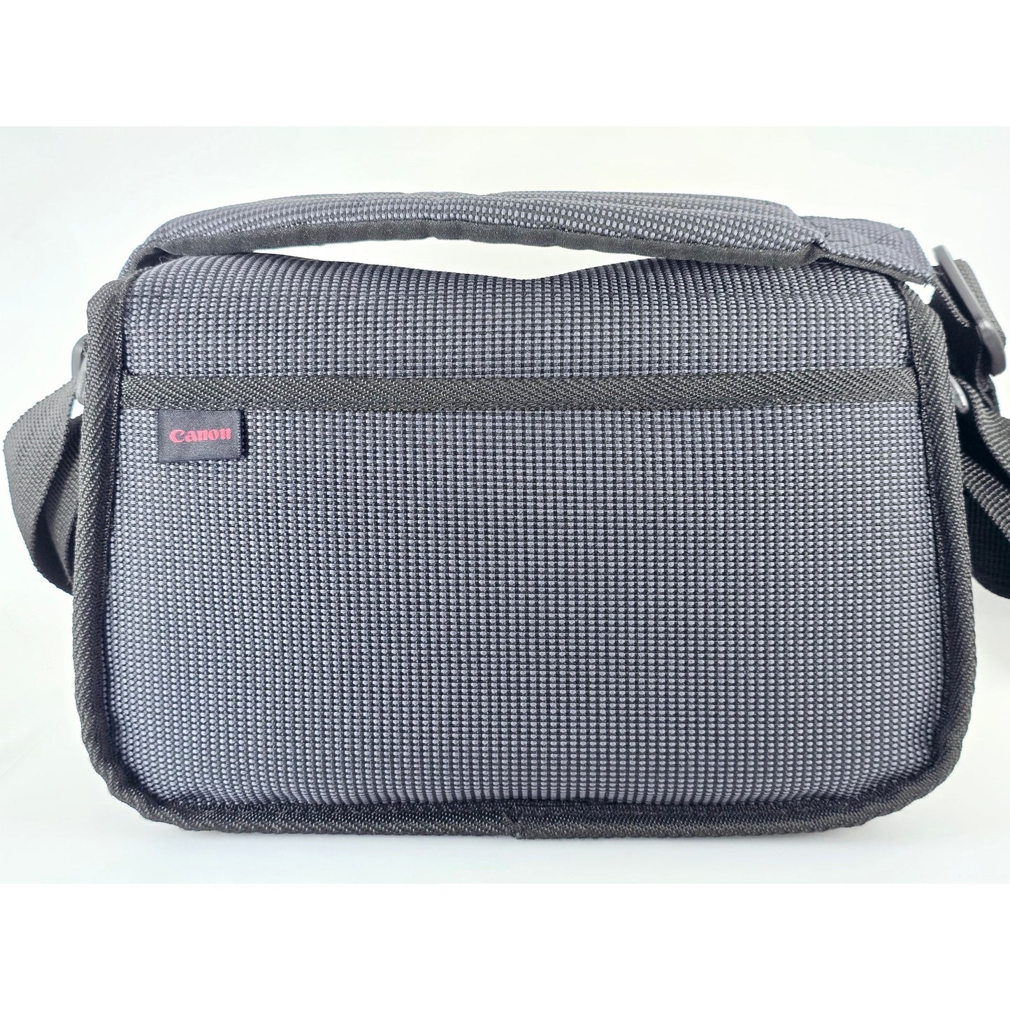 [Pre-owned] Genuine Canon Camera Lens Shoulder Bag Nylon Black — MINT — Japan #5086