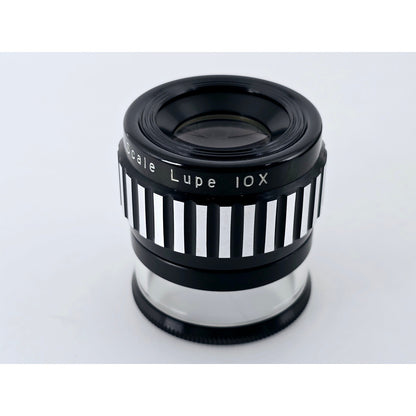 [Pre-owned] Peak Scale Lupe Loupe 10x Magnifier No.1983 — Near MINT — Japan #4707