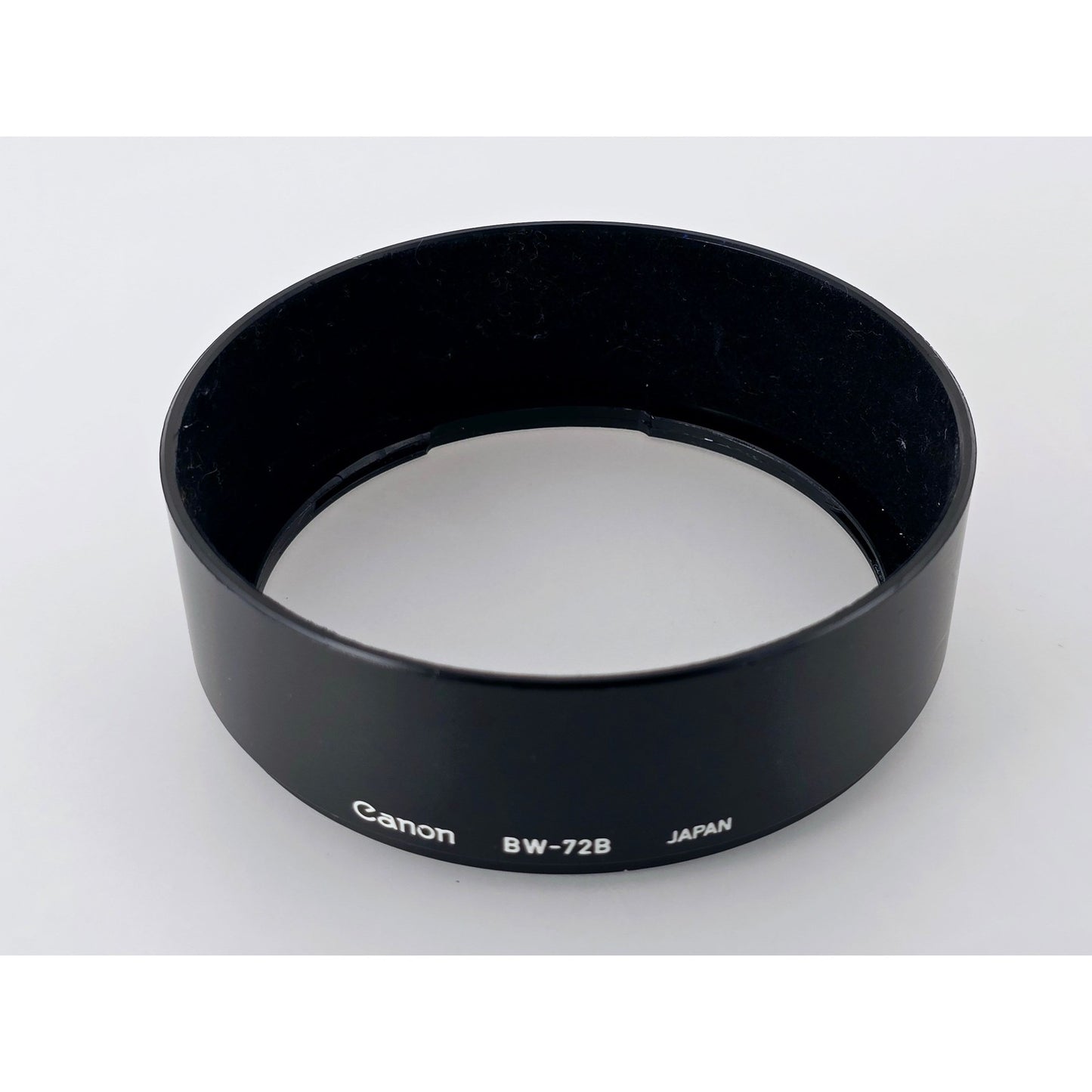 [Pre-owned] Canon BW-72B Plastic Lens Hood for FD 35-105mm F3.5 — Near MINT — Japan #4774