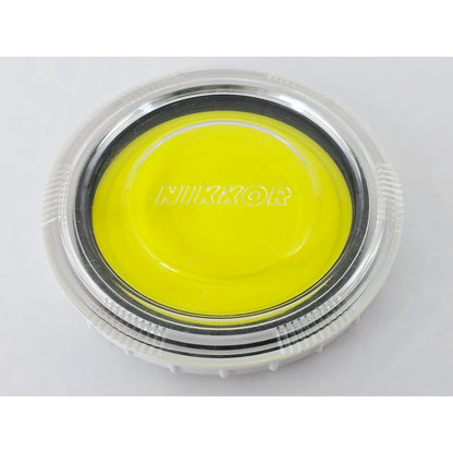 [Pre-owned] Nikon Y48 72mm Yellow Lens Filter — MINT — Japan #5024