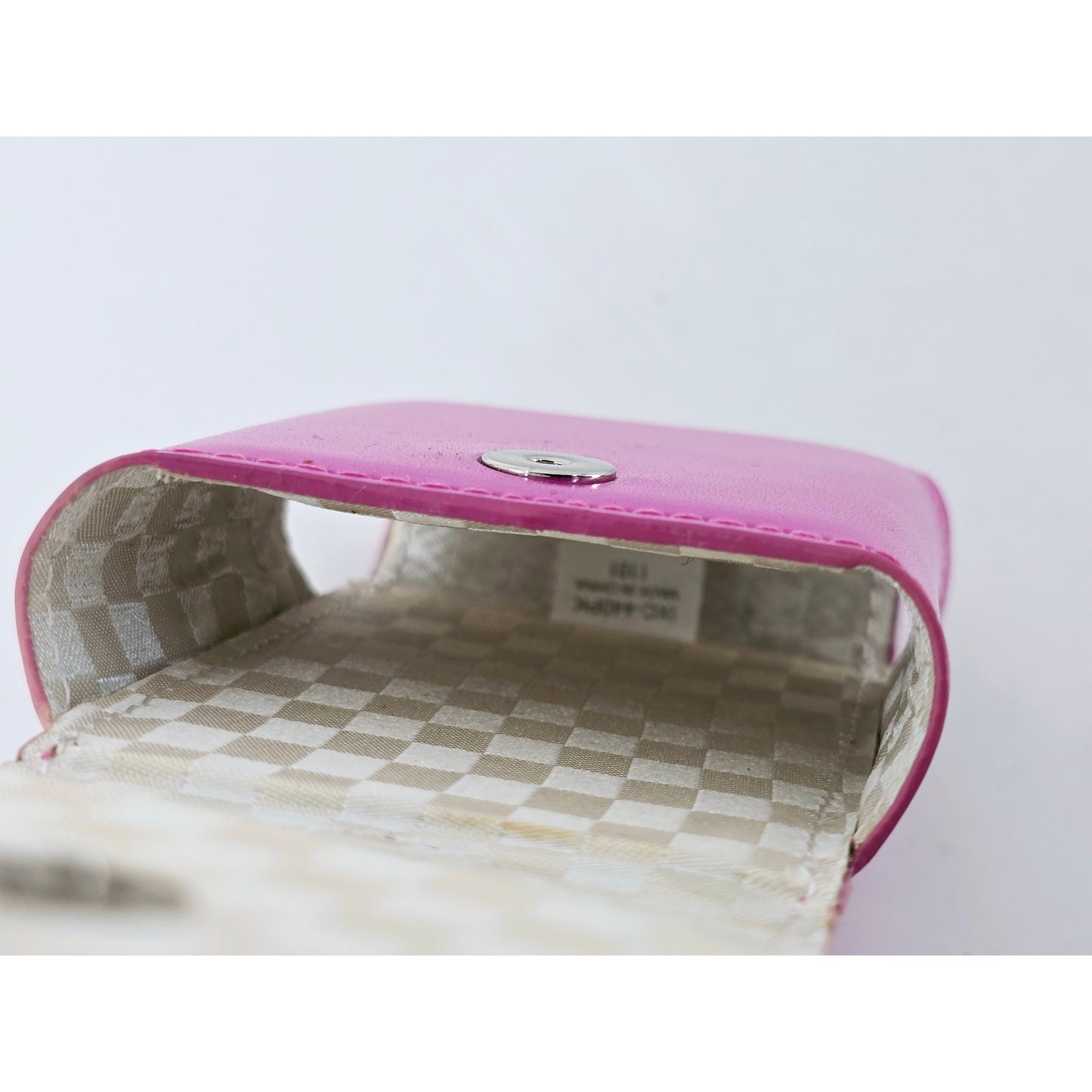 [Pre-owned] Genuine Canon IXY Digital Camera Case Pink — Top MINT — Japan #4656