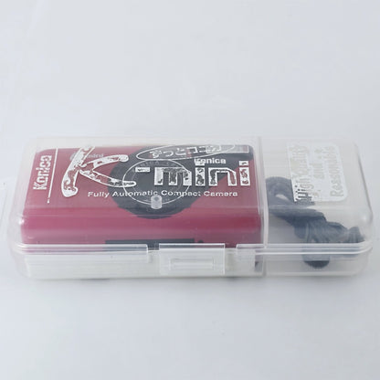 [Pre-owned] Konica K-mini Red Compact 35mm Point & Shoot Film Camera — Top Mint — Japan #5245