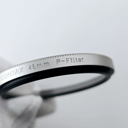 [Pre-owned] Contax 46mm P-Filter Protector for G1 G2 Film Camera — Top Mint — Japan #5403