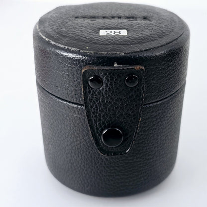 [Pre-owned] Konica Hard Lens Case for 28mm 135mm Lens — Near MINT — Japan #5266