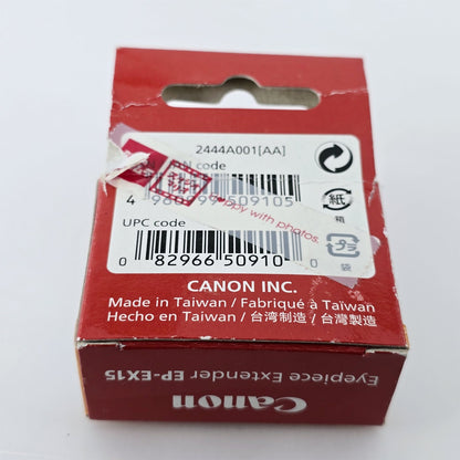 [Pre-owned] Canon EP-EX15 Viewfinder Eyepiece Extender for EOS SLR — Near Mint — Japan #5424
