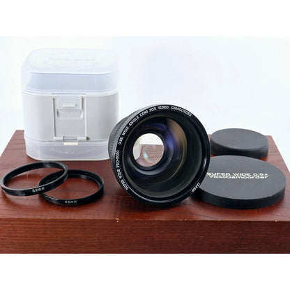 [Pre-owned] Raynox Super Wide Pro-5050 0.5X Wide Angle Conversion Lens — Near MINT — Japan #4772