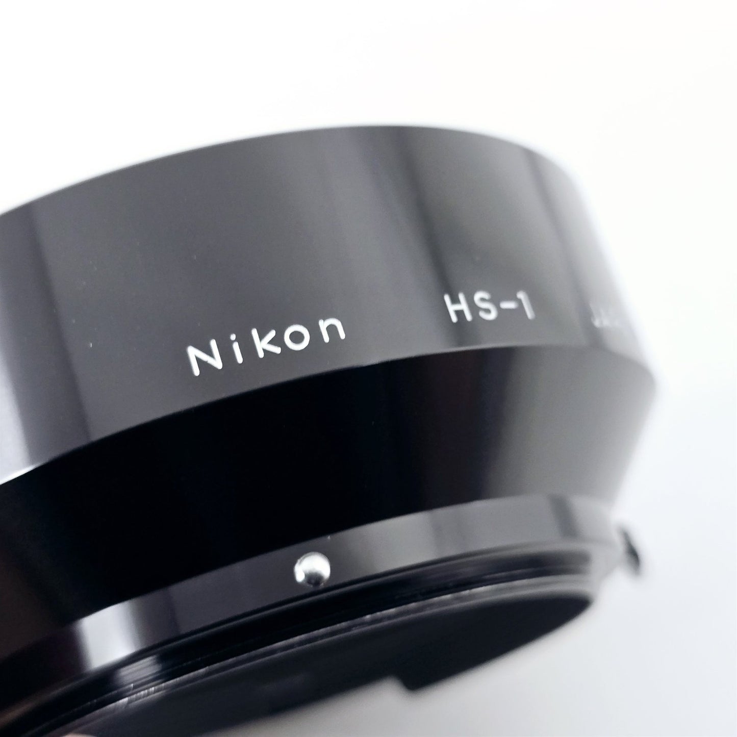 [Pre-owned] Genuine Nikon HS-1 Metal Lens Hood for 50mm f/1.4 AI AI-S — Mint — Japan #5319