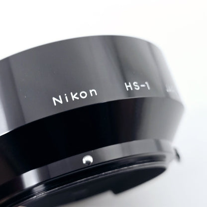 [Pre-owned] Genuine Nikon HS-1 Metal Lens Hood for 50mm f/1.4 AI AI-S — Mint — Japan #5319