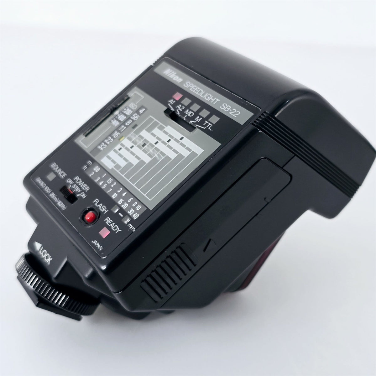 [Pre-owned] Nikon Speedlight SB-22 Shoe Mount Flash for SLR — Near Mint+++ — Japan #5551