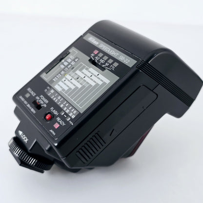 [Pre-owned] Nikon Speedlight SB-22 Shoe Mount Flash for SLR — Near Mint+++ — Japan #5551