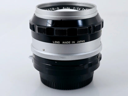 6 Blades Early Model🌸[Near MINT+++] Nikon Nikkor-S Auto 50mm F1.4 MF Lens Japan