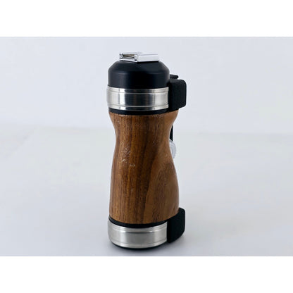 [Pre-owned] Asahi Pentax Hand Wood Grip w/ Hot Shoe for 67 67II 6x7 — Near MINT — Japan #5185