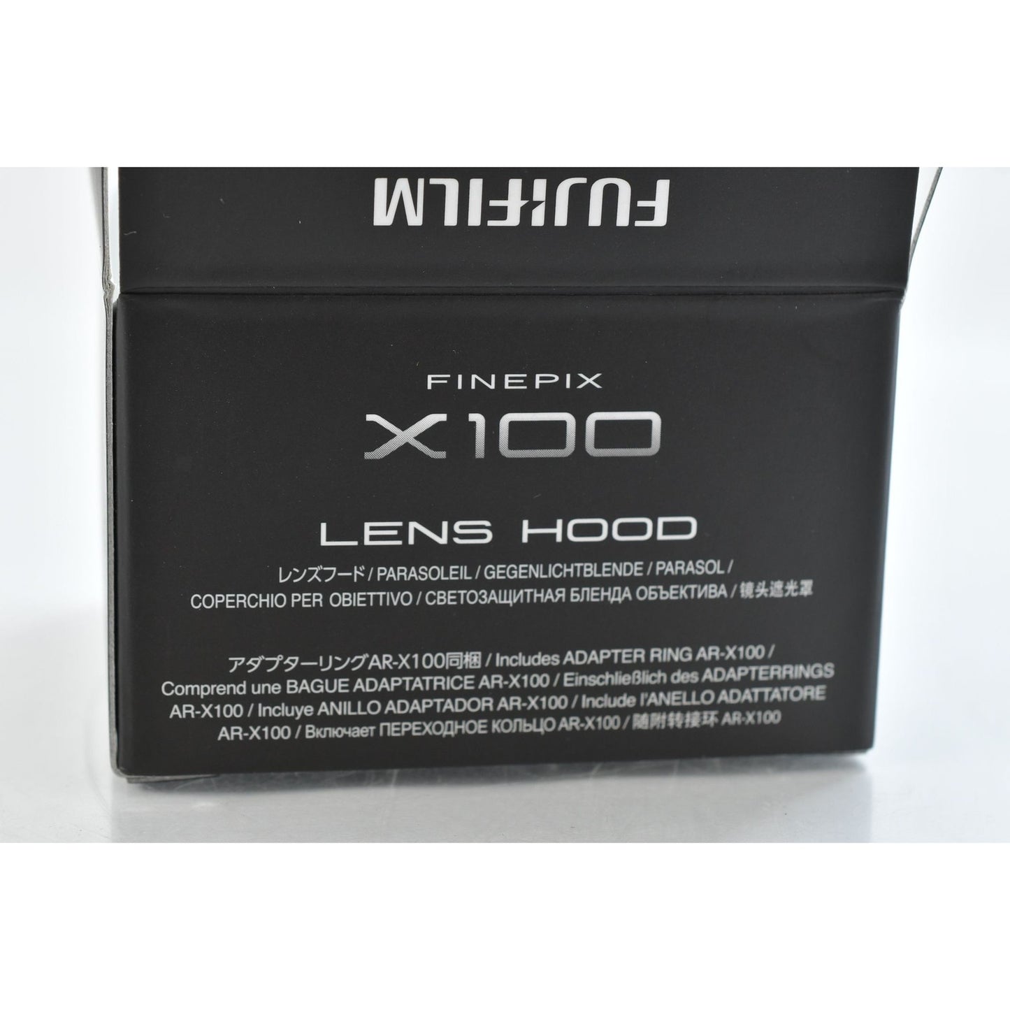 [Pre-owned] Fujifilm LH-X100 Lens Hood & AR-X100 Adapter Ring for FinePix X100 — Unused — Japan #2446