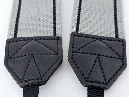[Pre-owned] Genuine Nikon Professional Camera Neck Strap (Gray) — Mint — Japan #5140