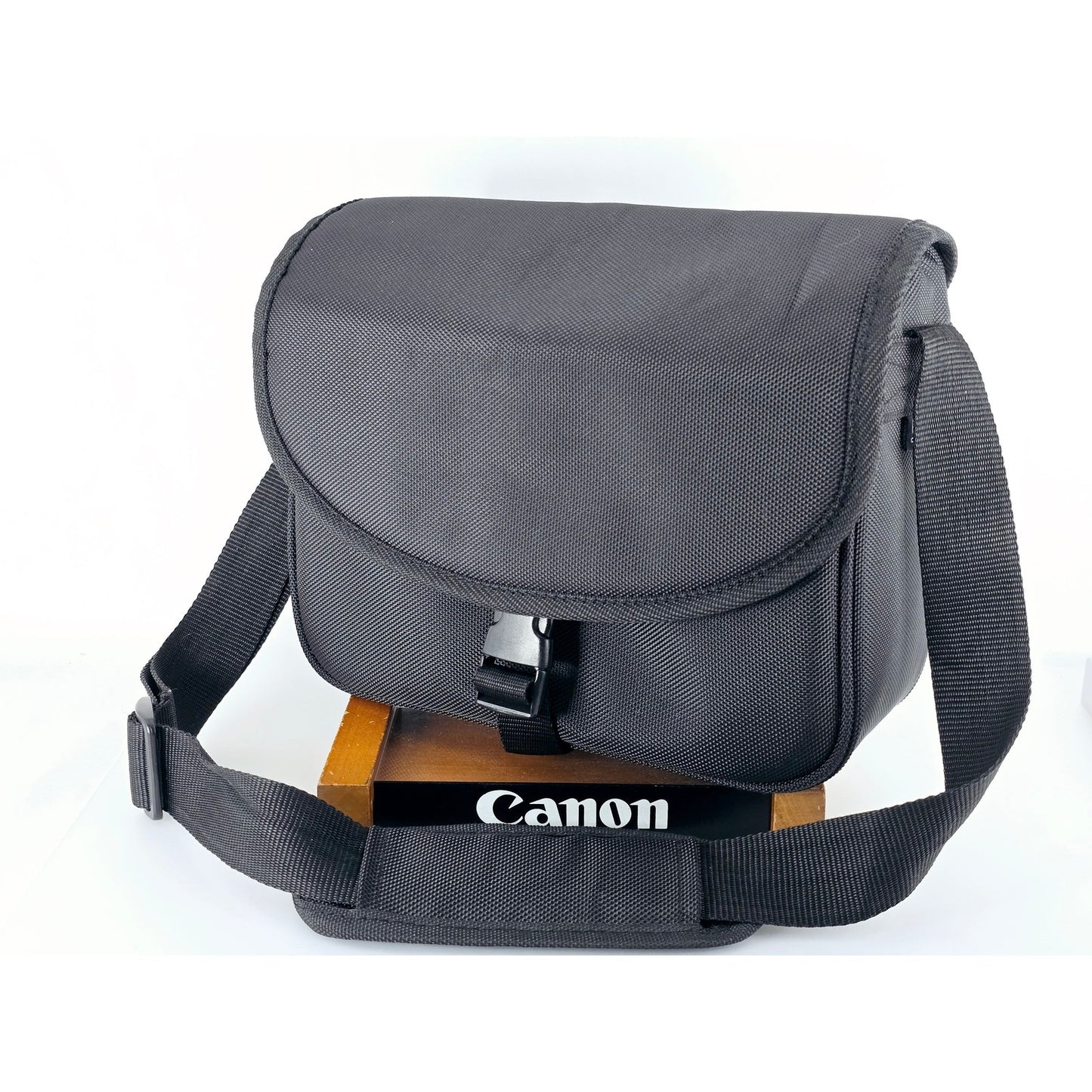 [Pre-owned] Genuine Canon EOS Digital Camera Bag Nylon Black — MINT — Japan #4934