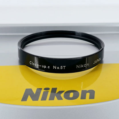[Pre-owned] Nikon Close-up No.5T 62mm Close-Up Lens Filter — Near Mint — Japan #5556