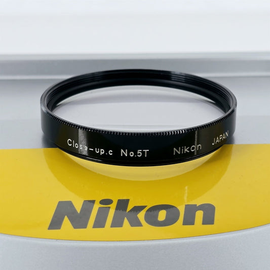 [Pre-owned] Nikon Close-up No.5T 62mm Close-Up Lens Filter — Near Mint — Japan #5556