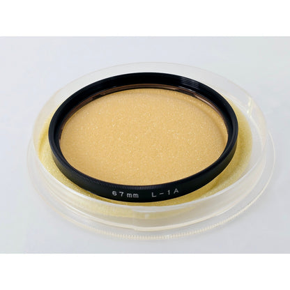 [Pre-owned] Zenza Bronica 67mm L1A Photo Graphic Lens Filter — Near MINT — Japan #4962