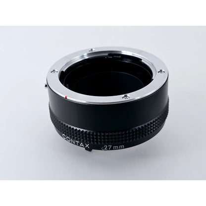 [Pre-owned] Contax Auto Extension Tube Set 13mm 20mm 27mm — Top MINT — Japan #4918