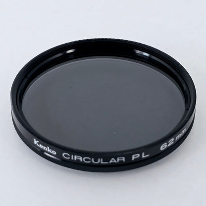 [Pre-owned] Kenko Circular PL 62mm Lens Filter — Near MINT — Japan #4306