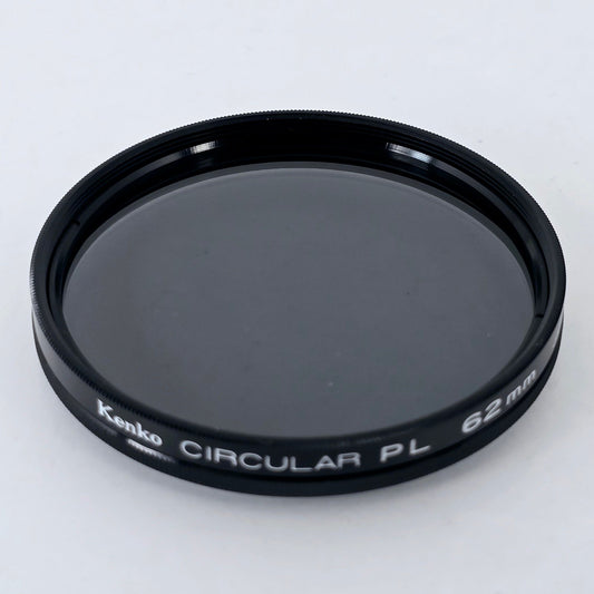 [Pre-owned] Kenko Circular PL 62mm Lens Filter — Near MINT — Japan #4306