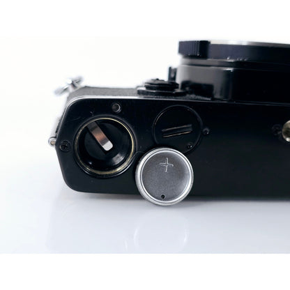 [Pre-owned] Olympus OM-1 MD Black 35mm Film SLR Camera Body — Near MINT — Japan #2870