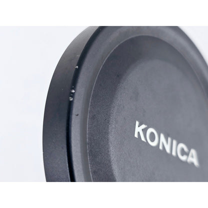[Pre-owned] Konica 75mm Metal Push-on Lens Cap — Near MINT — Japan #3935