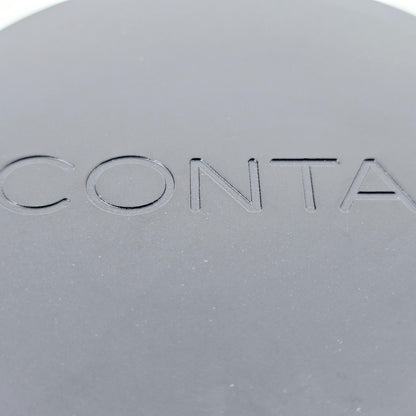 [Pre-owned] Contax Metal Lens Cap Black 89mm K84 K-84 — MINT — Japan #1765