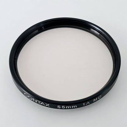 [Pre-owned] Contax 55mm 1A Skylight MC Protective Lens Filter — Mint — Japan #5583