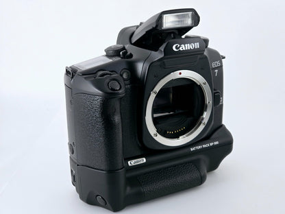🌸[MINT] Canon EOS 7 ELAN 7E 35mm Film Camera Body Only w/BP-300 From Japan
