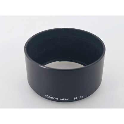 [Pre-owned] Canon BT-55 Lens Hood for Canon FD 100mm f/2.8 & 85mm f/1.8 S.S.C. — Near MINT — Japan #4673